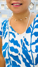 Load image into Gallery viewer, Long Pearl Necklace, 32in, 5-6mm Size Pearl, Endless Knotted Pearl