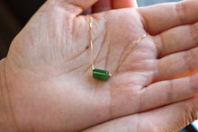 Load image into Gallery viewer, Jade Gold Necklace, 10K 14K 18K Gold