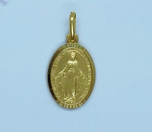Load image into Gallery viewer, 18K Our Lady of Miraculous, 15mm
