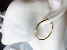 Load image into Gallery viewer, 14K Classic Hoop Earrings, 2MM 10-57MM Round Lightweight
