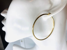 Load image into Gallery viewer, 14K Classic Hoop Earrings, 2MM 10-57MM Round Lightweight