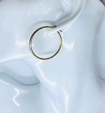 Load image into Gallery viewer, 14K Classic Hoop Earrings, 2MM 10-57MM Round Lightweight