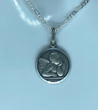 Load image into Gallery viewer, 925 Angel Silver Pendant, 12mm