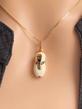 Load image into Gallery viewer, Soccer Shoe Pendant, 14K Solid Gold Shoe Necklace