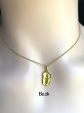 Load image into Gallery viewer, Jesus Head Pendant, 14K Solid Gold Jesus 3D Design, Italian Made, Religious Pendant , Birthday Gift Women, For Baby, Presents