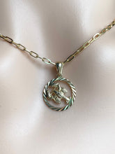 Load image into Gallery viewer, 10K Cancer Zodiac Sign Pendant