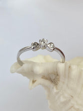 Load image into Gallery viewer, Diamond Platinum Ring, Engagement Diamond Ring, Anniversary Gift, Birthday Gift for Women,