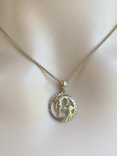 Load image into Gallery viewer, Capricorn Zodiac Pendant, 10K Solid Yellow Gold Capricorn Necklace, Birthday Gift for Dec 22- Jan 21, Birthday Gift for Women