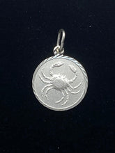 Load image into Gallery viewer, Cancer Zodiac Sign Silver, 18mm