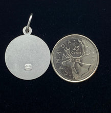 Load image into Gallery viewer, Sagittarius Zodiac Sign, 21mm, 925 Sterling Silver, Horoscope Necklace, Round Astrology Medallion, Birthday Gift for Men, Mothers Day