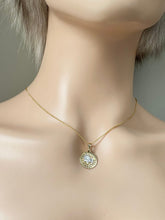 Load image into Gallery viewer, 10K Leo Zodiac Sign Pendant, Lion Necklace, Gift for July 23- Aug 22 Birthday, Every Day Jewelry, Christmas Presents