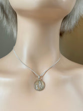 Load image into Gallery viewer, Our Lady of Lourdes, 16mm, 925 Sterling Pendant