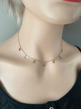 Load image into Gallery viewer, Heart Necklace Gold, 10K 14K Solid Gold Hamsa Heart Necklace, Simple and Elegant Necklace, Birthday Gift for Women, Mothers Day For Wife
