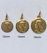 Load image into Gallery viewer, Jesus Christ Pendant, 10K 14K 18K Redentore Medals