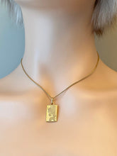 Load image into Gallery viewer, 18K Taurus Zodiac Pendant