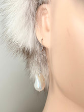 Load image into Gallery viewer, LARGE Baroque Pearl Earrings, Drop Pearl Earrings, June Birthstone, Birthday Gift for Women, Presents for Bridesmaids, Earrings for Women