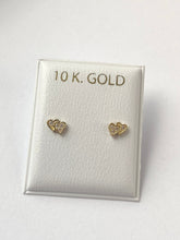 Load image into Gallery viewer, Earrings for Baby, 10K Solid Gold, Newborn Baby Earrings, Birthday Gift for Baby Girl, Earrings For Toddler, Presents