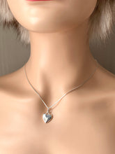 Load image into Gallery viewer, Heart Necklace Silver, 925 Sterling Silver Heart Pendant, Love Gift for Girlfriend, Birthday Gift for Women, Mothers Day Gift