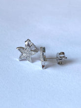 Load image into Gallery viewer, Star Stud Gold Earrings, 10K Solid Gold, Celestial Jewelry, Birthday Gift for Women,