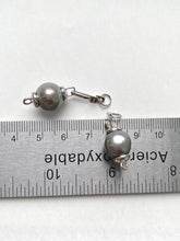 Load image into Gallery viewer, Pearl Clasp Handmade, 925 Sterling Silver Clasp, Natural Pearl Clasp, Necklace Clasp, Bracelet Clasp, Jewelry Supplies
