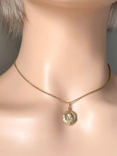 Load image into Gallery viewer, 18K Virgin Mary Pendant, 14MM