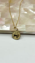 Load image into Gallery viewer, Leo Zodiac Sign Pendant, 10K Solid Gold Leo Necklace, Small Lion Gold Pendant, Perfect Gift for July 23- Aug 22 Birthdays