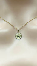 Load image into Gallery viewer, Leo Zodiac Sign Pendant, 10K Solid Gold Leo Necklace, Small Lion Gold Pendant, Perfect Gift for July 23- Aug 22 Birthdays