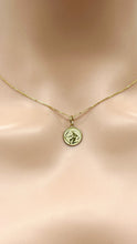 Load image into Gallery viewer, Sagittarius Zodiac Sign Pendant, 10K Solid Gold Sagittarius Necklace, Birthday Gift for Nov22- Dec21,