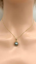Load image into Gallery viewer, 14K Tahitian Pearl Necklace