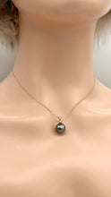Load image into Gallery viewer, 14K Tahitian Pearl Necklace