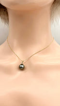 Load image into Gallery viewer, 14K Tahitian Pearl Necklace