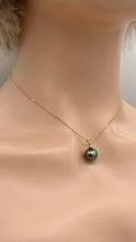 Load image into Gallery viewer, 14K Tahitian Pearl Necklace