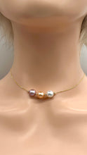 Load image into Gallery viewer, Pearl Necklace, 10K 14K 18K Gold