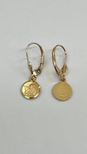 Load image into Gallery viewer, Angel Gold Earrings, 14K Solid Gold Earrings