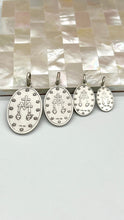 Load image into Gallery viewer, Our Lady of Miraculous, Sterling Silver Virgin Mary Medal, Enamel Religious Jewelry, Birthday Gift for Woman,