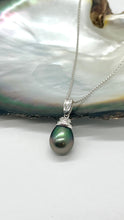 Load image into Gallery viewer, Tahitian Pearl Diamond 14K Necklace