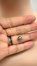 Load image into Gallery viewer, Tahitian Pearl Necklace, 10K 14K 18K Gold