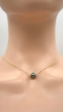 Load image into Gallery viewer, Tahitian Pearl Necklace, 10K 14K 18K Gold