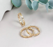 Load image into Gallery viewer, Heart Infinity Gold Ring, 10K Yellow Gold Ring, Trendy Ring, Everyday Ring, Birthday Gift Women, Mothers Day Gift