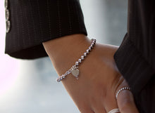Load image into Gallery viewer, Ball Bracelet in Sterling Silver
