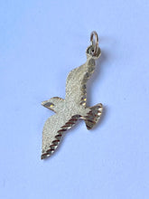 Load image into Gallery viewer, Dove Gold Pendant, 10K Solid Gold Bird Necklace, Birthday Gift for Mom, Christmas Presents
