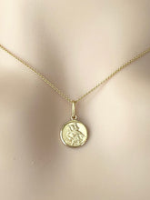 Load image into Gallery viewer, Saint Christopher 10K Gold, 10mm
