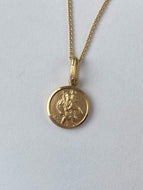 Saint Christopher 10K Gold, 10mm