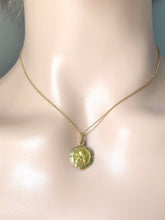 Load image into Gallery viewer, 14K Guardian Angel Pendant 14mm
