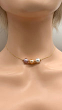 Load image into Gallery viewer, Pearl Necklace, 10K 14K 18K Gold
