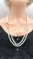 Long Pearl Necklace Set, Bracelet and Necklace, Make Many Designs, Versatile Statement Necklace, Birthday Gift for Mom, Jewelry for Woman