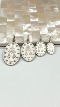 Load image into Gallery viewer, Our Lady of Miraculous, Sterling Silver Virgin Mary Medal, Enamel Religious Jewelry, Birthday Gift for Woman,
