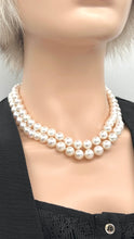 Load image into Gallery viewer, Pearl Necklace, Freshwater Pearl Necklace, Wedding Necklace, Anniversary Gift for Wife, Birthday Gift for Mom, Jewelry for Woman, Christmas
