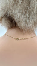 Load image into Gallery viewer, Disc Gold Necklace, 10K Solid Gold Multiples Disc, Layering Necklace, Dainty Minimalist Necklace,  Birthday Gift for Women, Mothers Day
