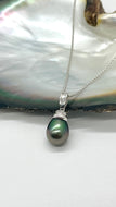 Tahitian Pearl Diamond 14K Necklace